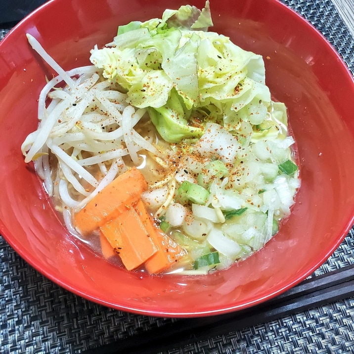 朝ごはんに♡やさしい味噌ラーメン